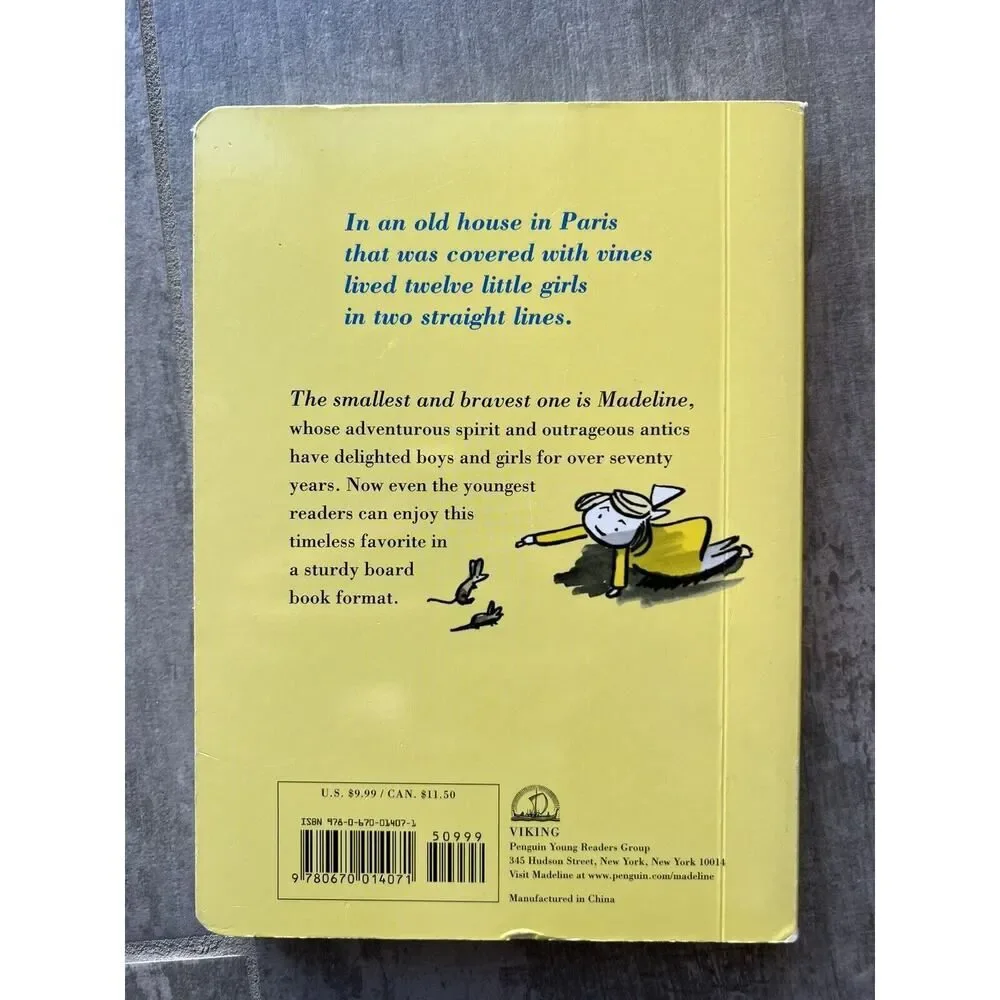 Madeline - Board book By Bemelmans, Ludwig - Hardcover VERY GOOD